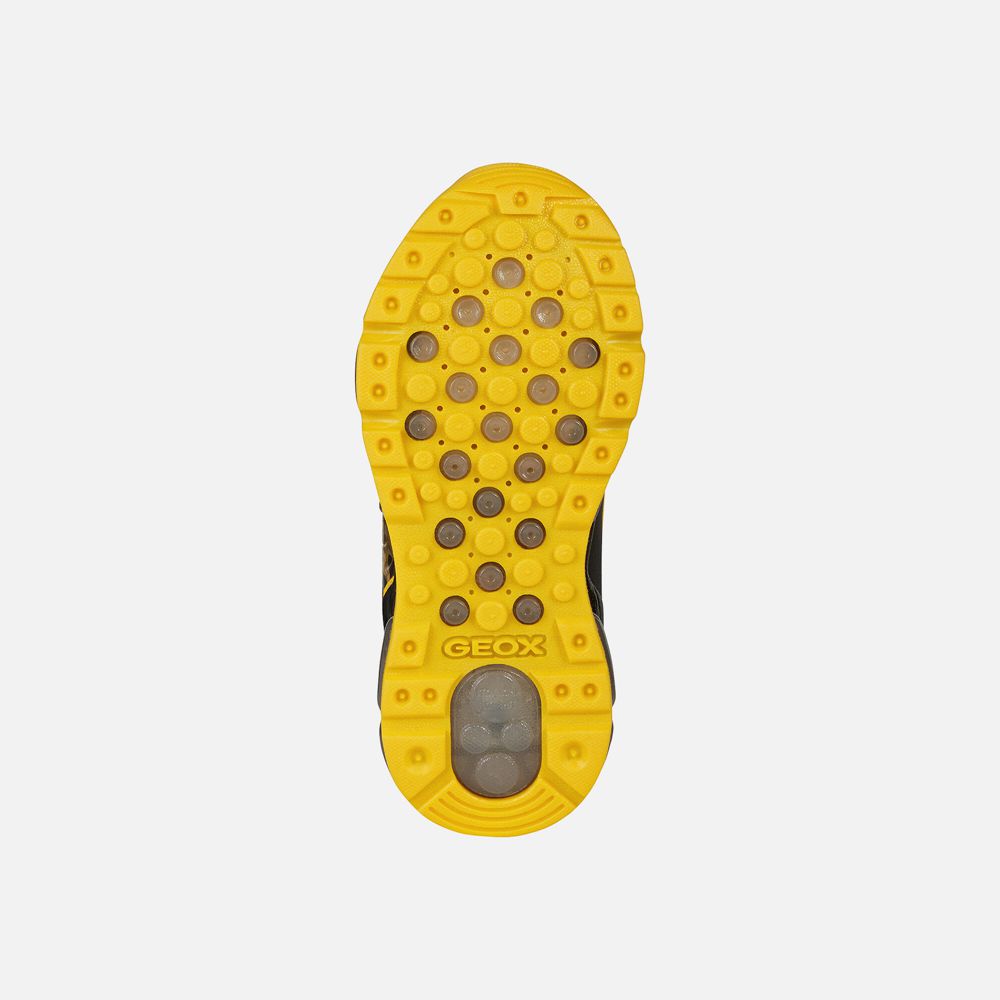 Geox Sneakers Black/Yellow Android - Geox Boys Shoes - UVRBJH042